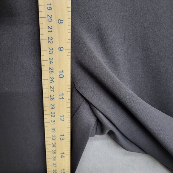 NWT Anne Klein Black Pull On Pants Women's Size Small Wide Leg Stretchy Comfy - Picture 5 of 6